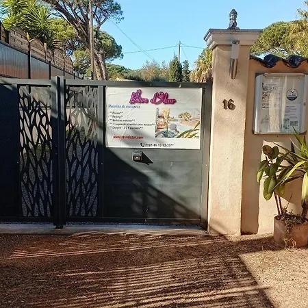 Reve D'azur, 2 Chambres, Maison Julia En Bord De A La Nartelle, Piscine Partagee, Parking & Terrasse Bbq, Wifi Et Draps Inclus A Pied