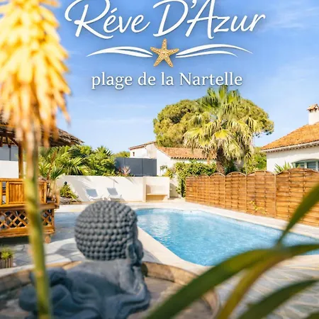 Reve D'Azur - Maison Julia 2 Chambres - Plage De La Nartelle - Arrivee 17H - 20H Maximum - Sejour Au Calme - Caution 100E * 생트막시메